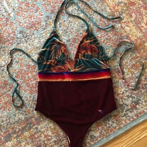Aviator Nation Velvet Swim suit